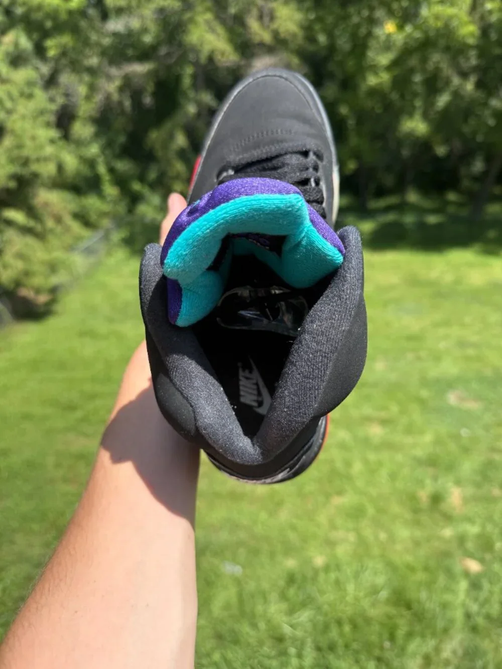 jordan 5 top 3 size 8 mens